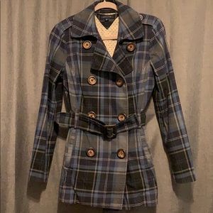 Tommy Hilfiger Blue Plaid Jacket